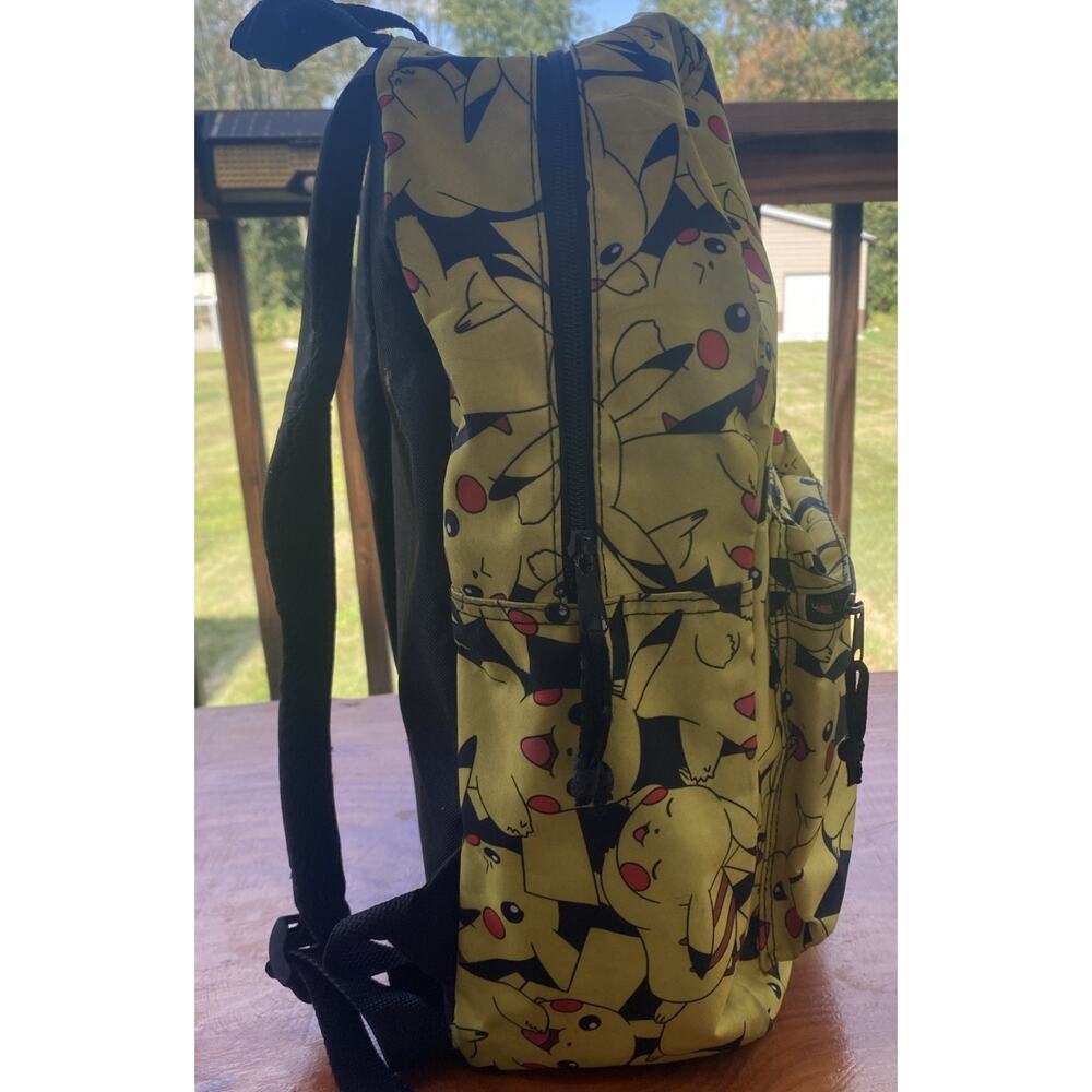 Pokémon Pikachu Black/Yellow Backpack - Picture 3 of 7